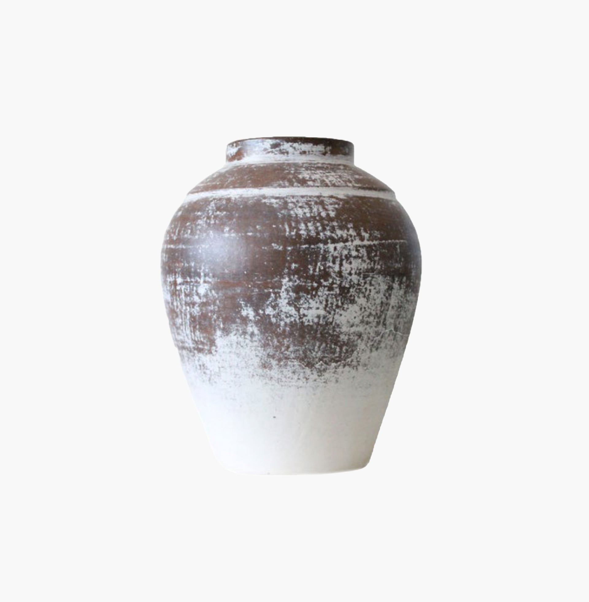 Florero Mediano Talco Café