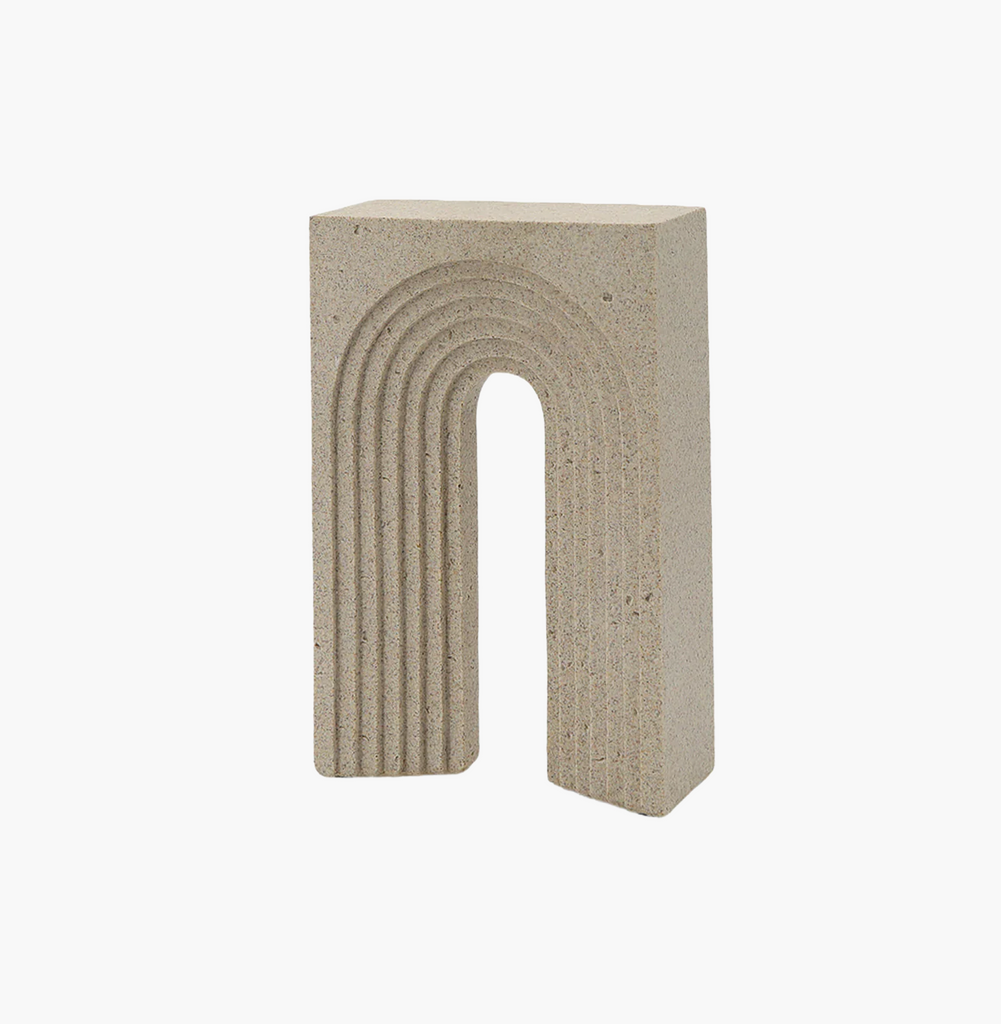 Escultura decorativa de arco grande