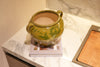Jarrón Terracota con Verde