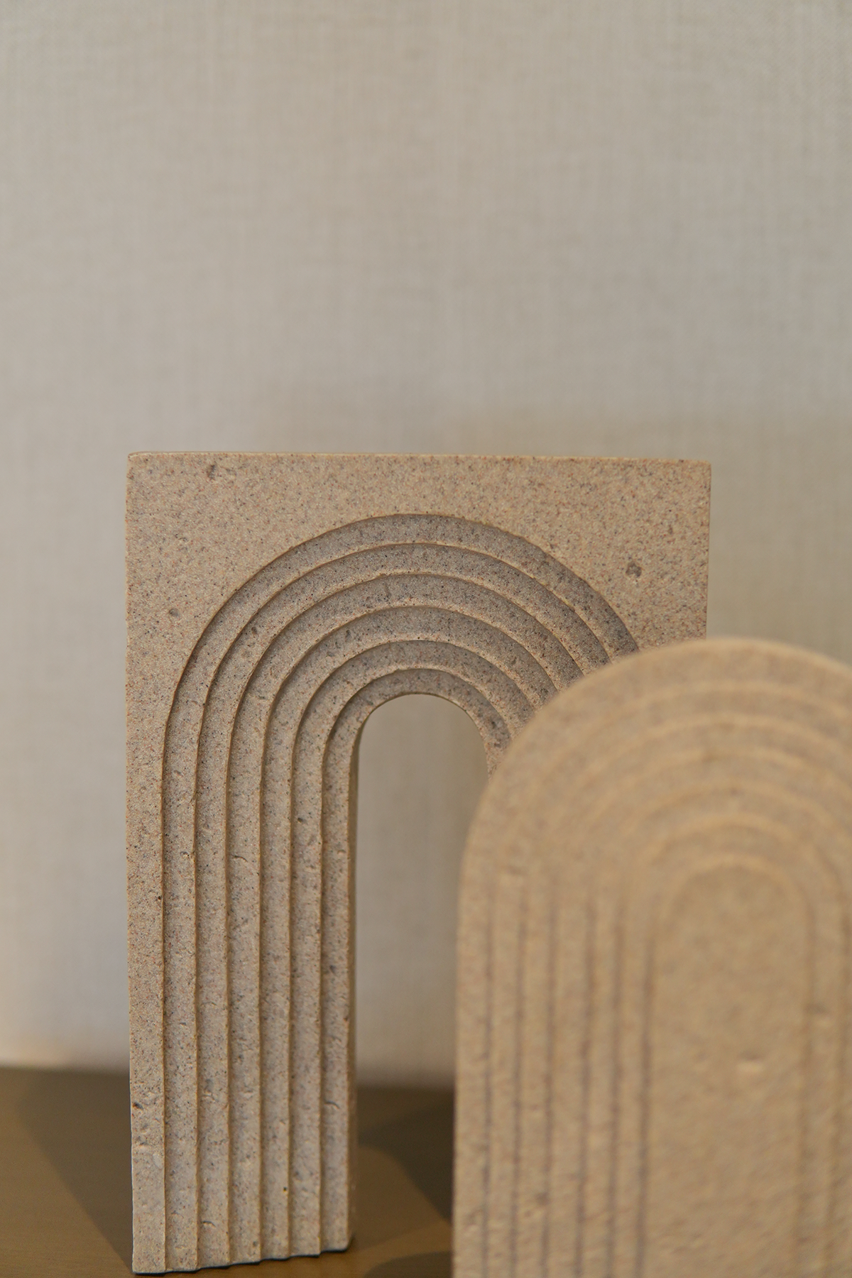 Escultura decorativa de arco grande