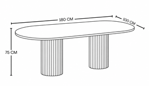 Mesa de comedor Cornelia