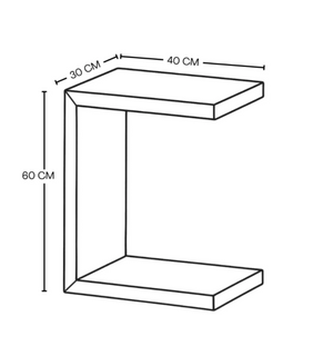 Mesa lateral Ornela